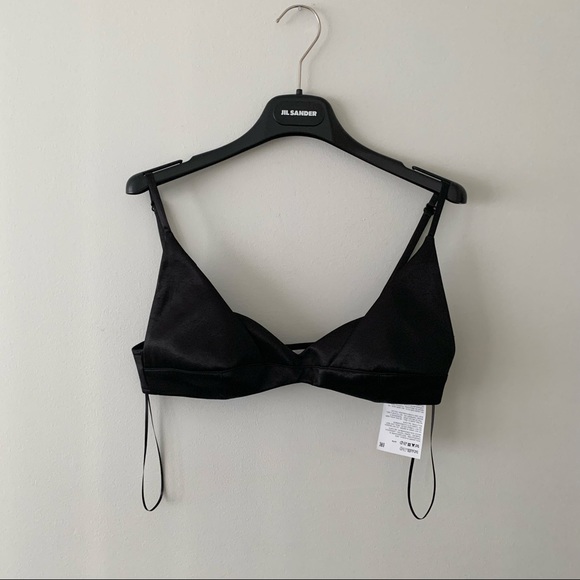 Jil Sander Nikita Satin Bra Top Sz 34 - Picture 8 of 15